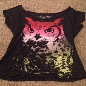 An owl top for woman